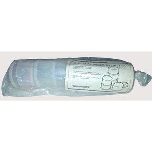 Vintage Tupperware Ice Cream Sandwich Maker 6 Self-Sealing Containers Separator